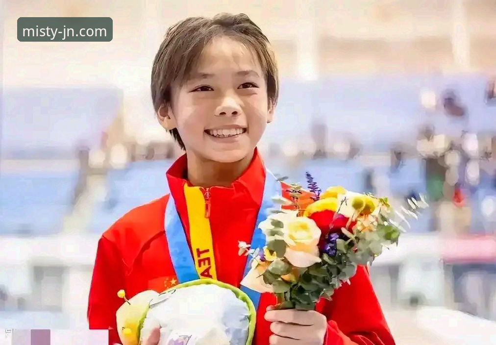 跳水新星蒋林静夺冠全记录——江南平台官方带你了解这位16岁天才少女